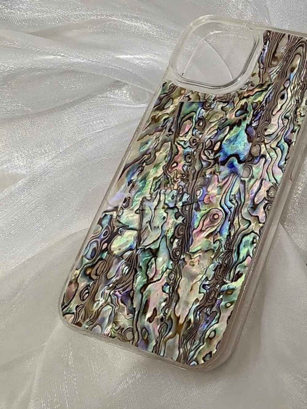 Iridescent Abalone I PHONE 16 plus cell phone Case